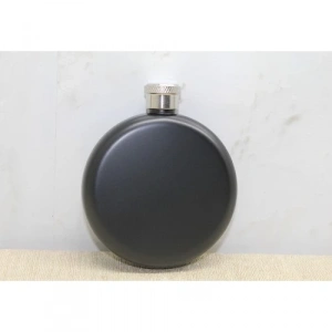 Yuvarlak Tekli Matara Siyah