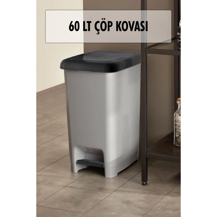 15 Litre Basmalı Çöp Kovası