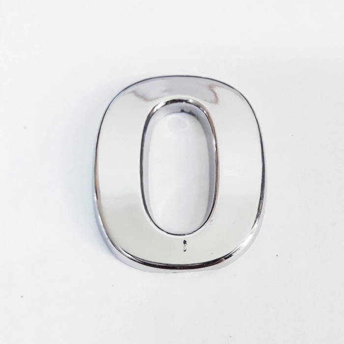 Cemax O Harfi  3,75 cm Krom Yapışkanlı