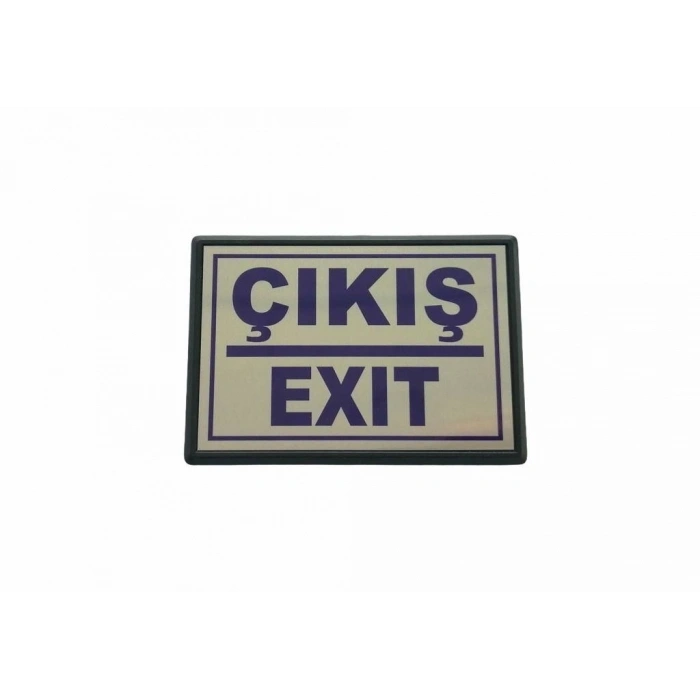 Cemax Yönlendirme Büyük Çıkış (Exit) 13X8,5 cm