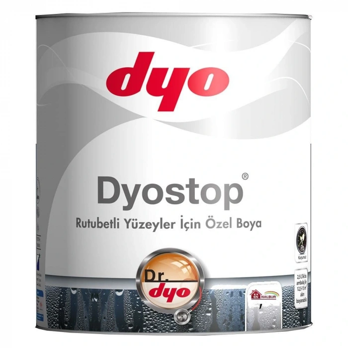 Dyo Dyostop Rutubet Ve Nem Boyası 0,75 Litre