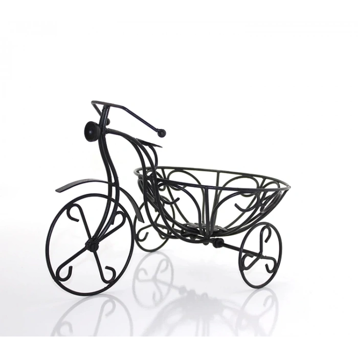 Ferforje Dekoratif Bisiklet Çiçeklik St00077