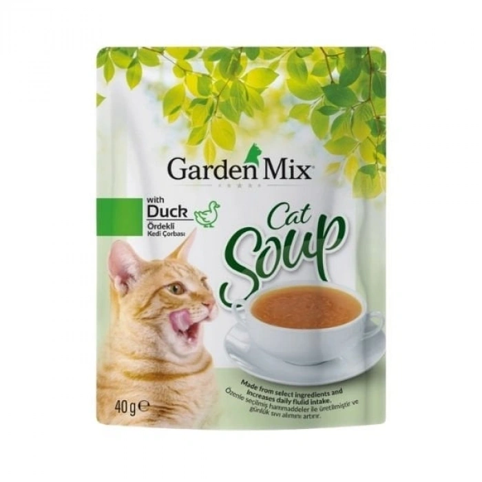 Garden Mix Ördekli Kedi Çorbası 1 Adet 40 Gr