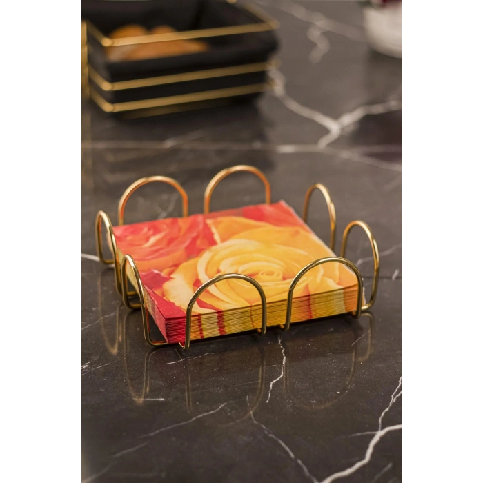 Gold Sunum Peçeteliği & Peçetelik Paslanmaz