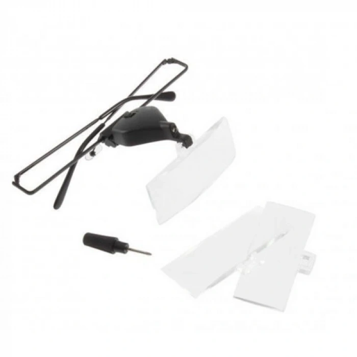 Gözlük Modeli  1.5x,2.5x,3.5x 3 Adet Lensi Gözlük Büyüteç