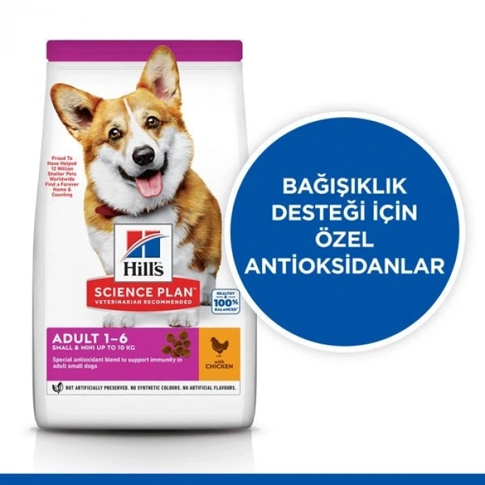 Hills Adult Small Miniature Tavuklu Küçük Irk Köpek Maması 1.5 Kg