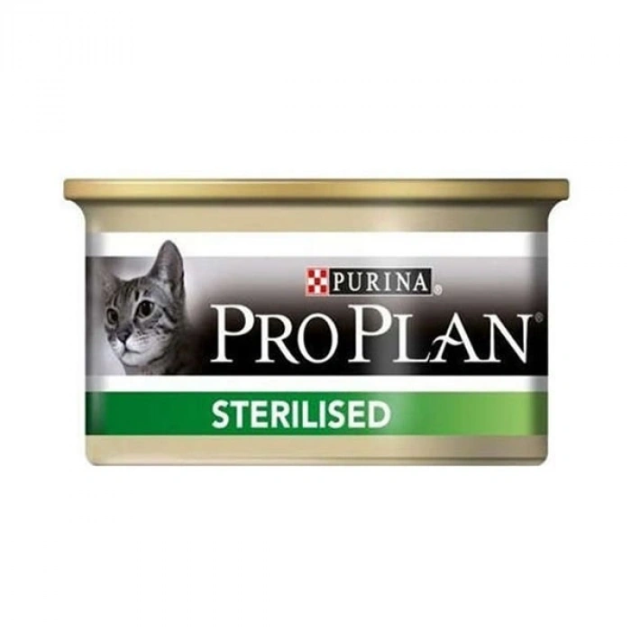 Pro Plan Sterilised Ton ve Somonlu Konserve Kedi Maması 1 Adet 85 Gr