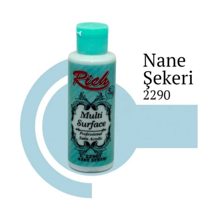 Rich Multi Surface 2290 Nane Şekeri Akrilik Boya 120 Cc
