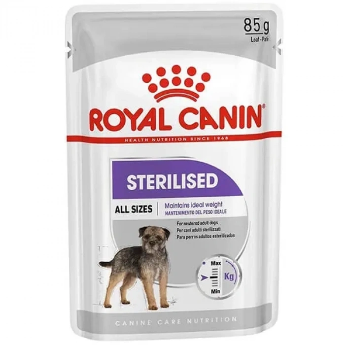 Royal Canin Sterilised Pouch Konserve Köpek Maması 1 Adet 85 Gr