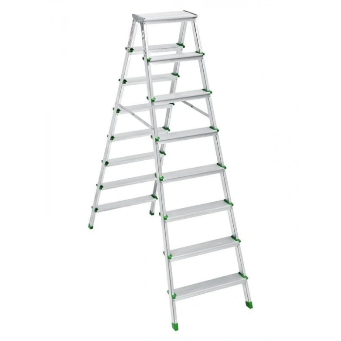 Sm Saraylı 8+8 Çift Taraflı Alüminyum Merdiven