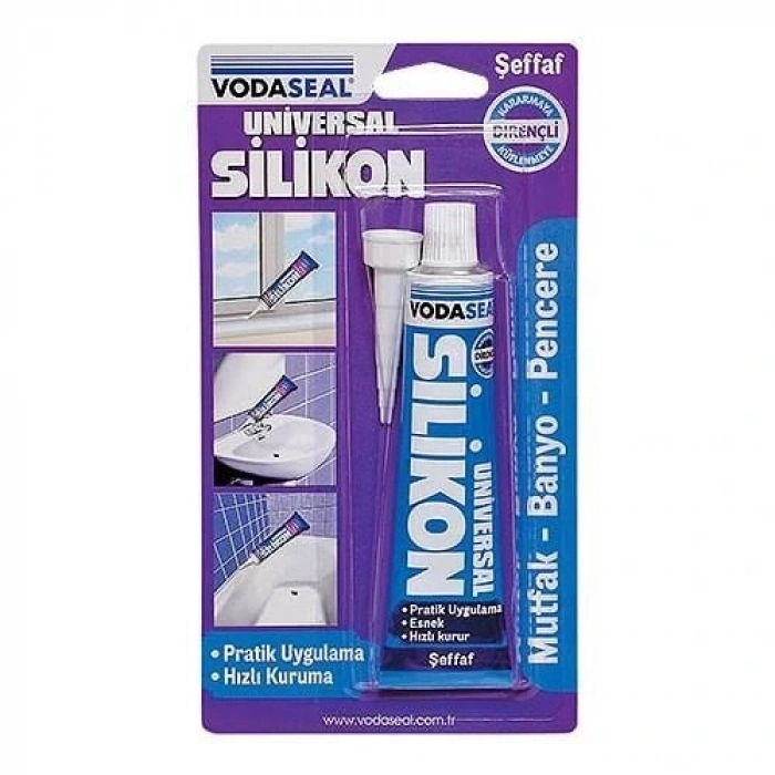 Vodaseal Silikon 50 Gr Şeffaf