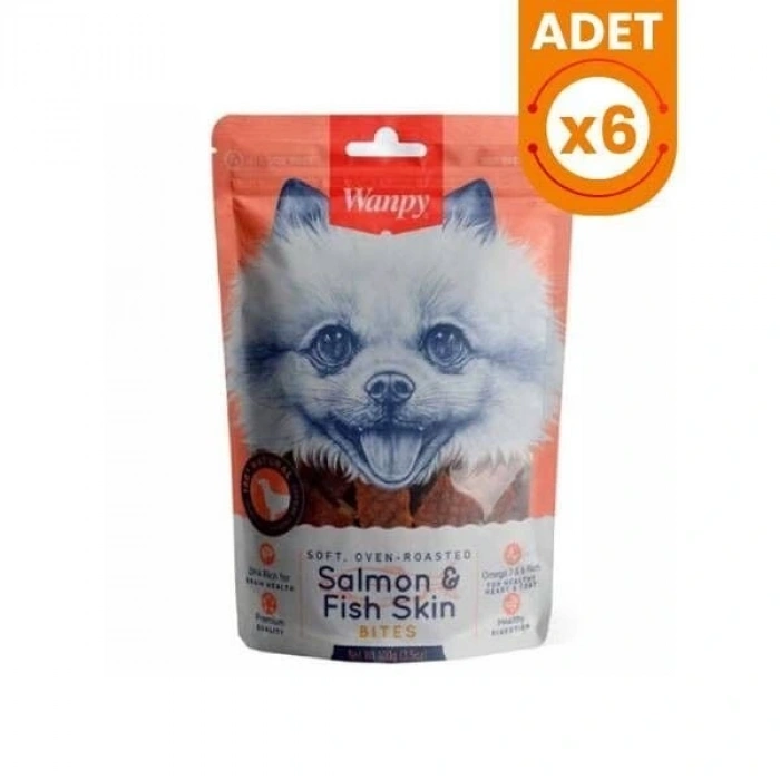 Wanpy Yumuşak Somonlu Köpek Ödül Maması 100 Gr
