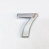 Cemax 7 Rakamı 3,75 cm Krom Yapışkanlı