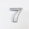 Cemax 7 Rakamı 3,75 Cm Krom Yapışkanlı