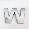 Cemax W Harfi  3,75 Cm Krom Yapışkanlı