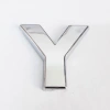 Cemax Y Harfi  3,75 Cm Krom Yapışkanlı