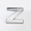 Cemax Z Harfi  3,75 Cm Krom Yapışkanlı