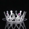 Gümüş Renk Çocuk Ve Yetişkin Uyumlu Kraliçe Tacı Prenses Tacı 8x25 Cm