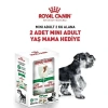 Royal Canin Mini Adult Küçük Irk Yetişkin Köpek Maması 2 Kg+2 Konserve Hediyeli