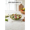 Şeffaf Akrilik Salata Kasesi 25 x 32 x 12 cm – 3 Lt