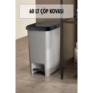 15 Litre Basmalı Çöp Kovası