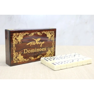Ahşap Kutulu Domino Oyunu Alk4220