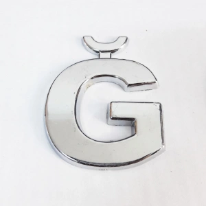 Cemax Ğ Harfi  3,75 cm Krom Yapışkanlı