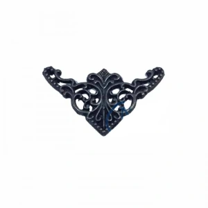 Dekoratif Köşe Süsü, Köşelik - Küçük, 19x34mm, Eskitme, 100 Adet