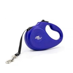 Doggie Master Otomatik Köpek Uzatma Tasması Medium Royal Mavi 25 Kg 5 Mt