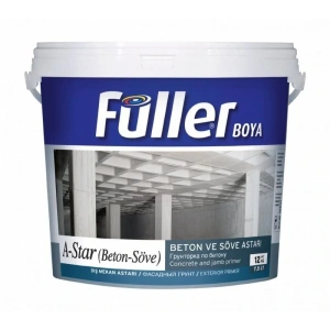 Füller AStar Brüt Beton Söve Astarı 12 Kg Açık Mavi