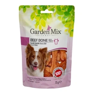 Garden Mix Kemik Şekilli Dana Etli Köpek Ödülü 75 Gr 1 Adet
