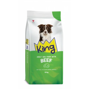 King Biftekli Yetişkin Köpek Maması 10 Kg