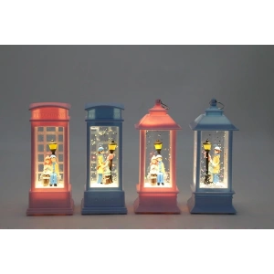 Kış Masalı Işıklı Kar Küresi Alk3394