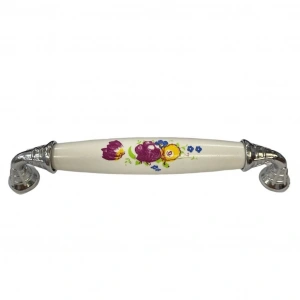 Klasik Silindir Kulp Krom 128 mm