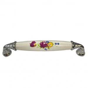 Klasik Silindir Kulp Krom 128 Mm