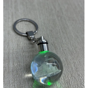 Ledli Ayasofya Tasarımı Kristal Anahtarlık Alk3803