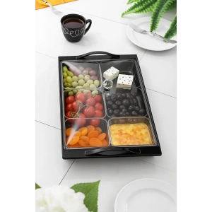 Soft Beyaz Akrilik Saray Kahvaltılık Seti