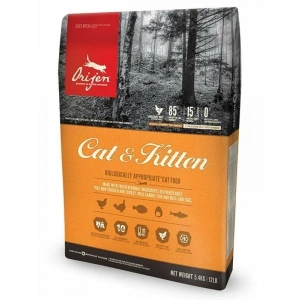 Orijen Kitten Tahılsız Tavuklu Yavru ve Yetişkin Kedi Maması 1.8 Kg