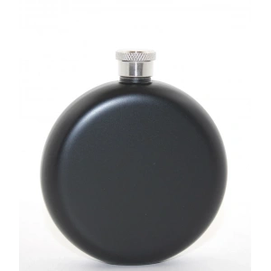 Paslanmaz Çelik Yuvarlak 5 Oz Tekli Matara Alk2678