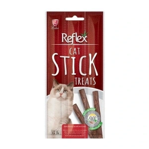 Reflex Biftekli ve Kuzu Etli Stick Kedi Ödül Maması 1 Adet 3x5 Gr