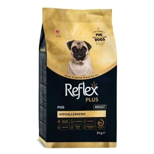 Reflex Plus Pug Hypoallergenic Tavuklu Yetişkin Köpek Maması 8 Kg