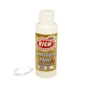 Rich 1616 Beyaz 120 Ml Eskitme Ahşap Boyası