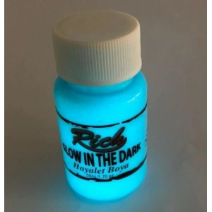 Rich 3010 Mavi Karanlıkta Parlayan Hayalet Boya 50 Cc