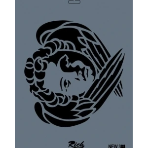 Rich New Seri N388 Stencil 35X25 Cm