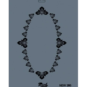 Rich New Seri N-395 Stencil 35x25 cm