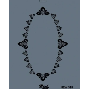 Rich New Seri N395 Stencil 35X25 Cm