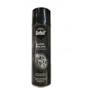 Selsil Lastik Parlatıcı Sprey 500 Ml