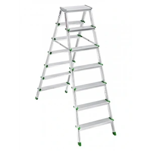 Sm Saraylı 7+7 Çift Taraflı Alüminyum Merdiven