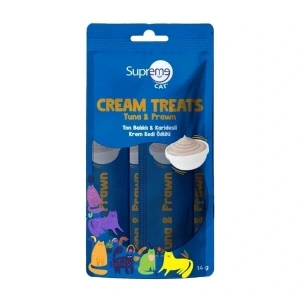 Supreme Cat Ton Balıklı ve Karidesli Sıvı Kedi Ödül Maması 4x14 Gr