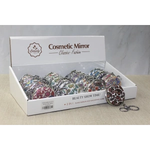 Taşlı El Aynası Anahtarlık Alk3773